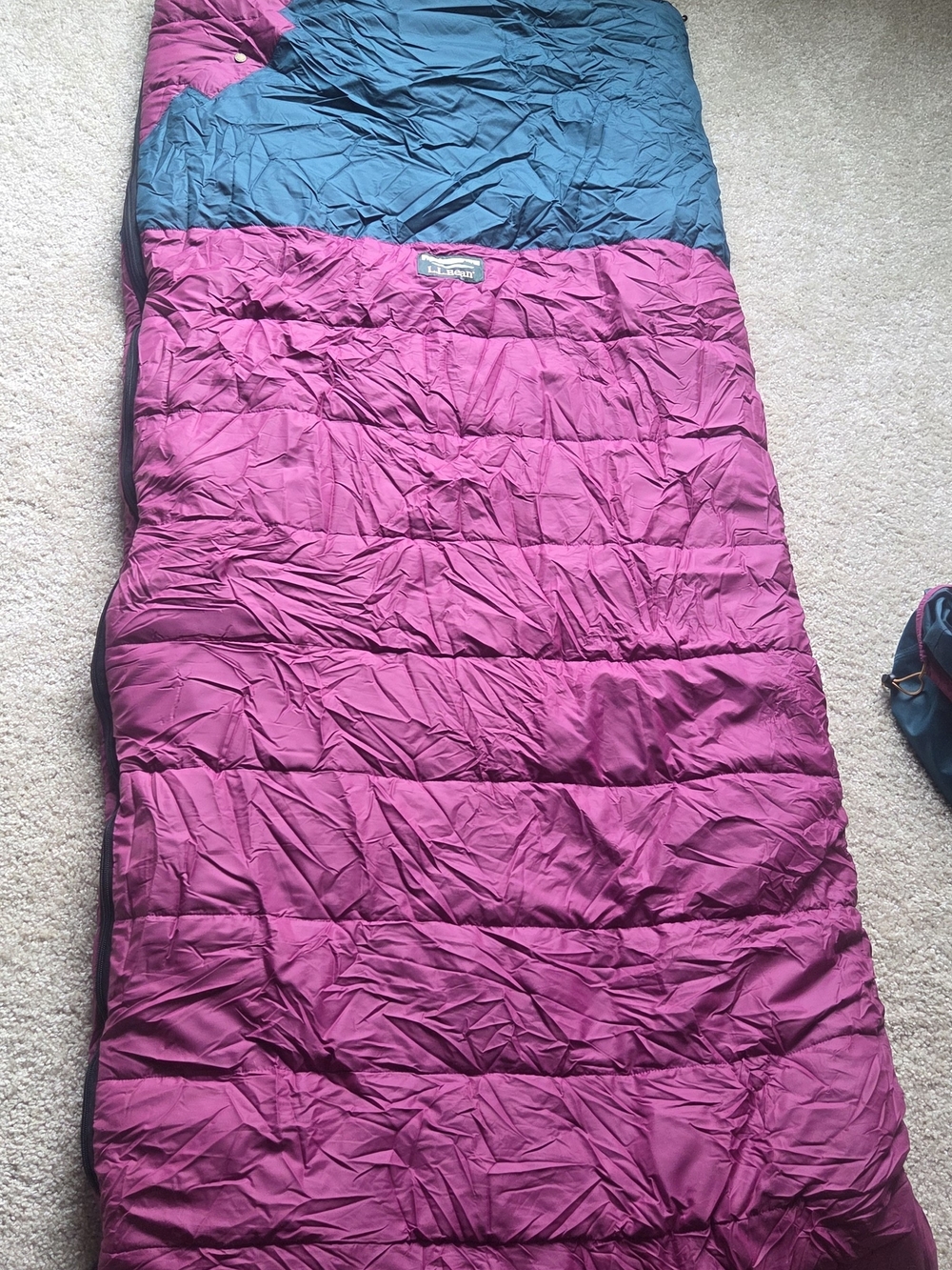 LL Bean Sleeping Bag